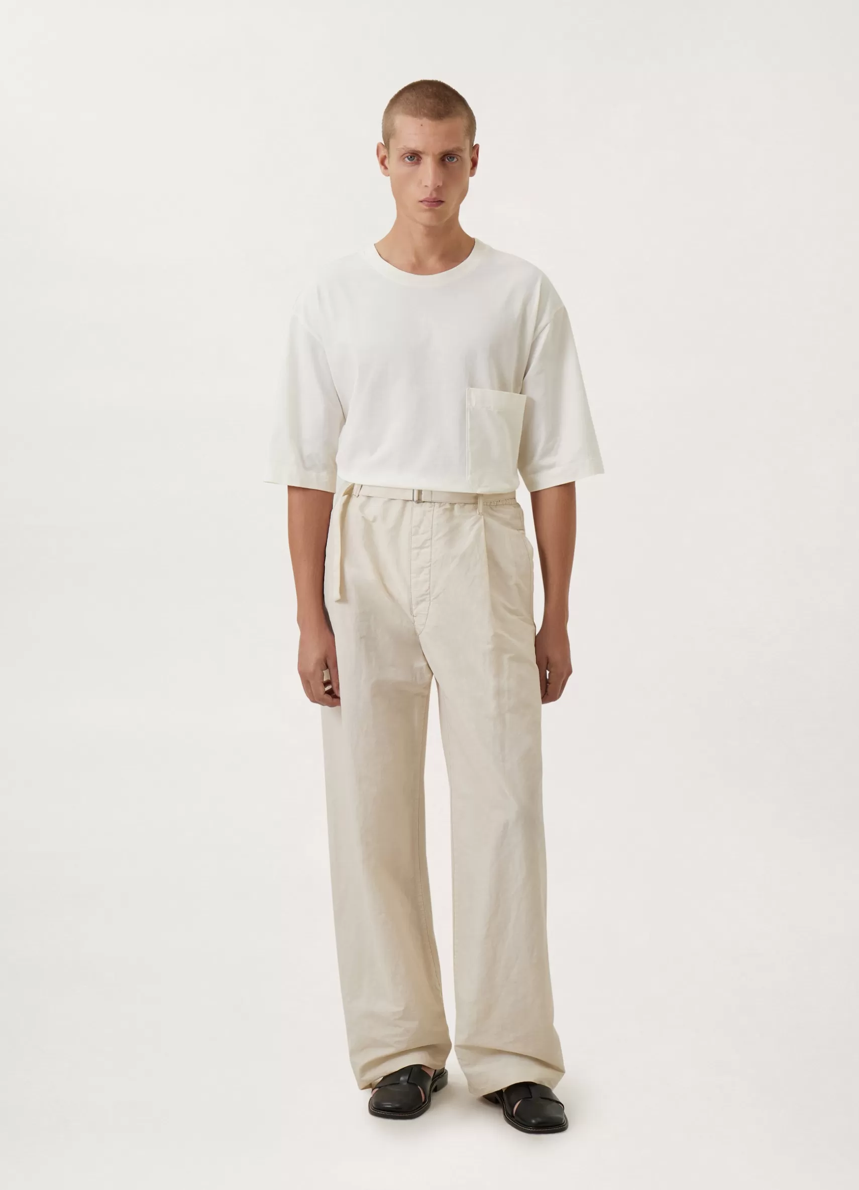 Belted Easy Pants<LEMAIRE Cheap