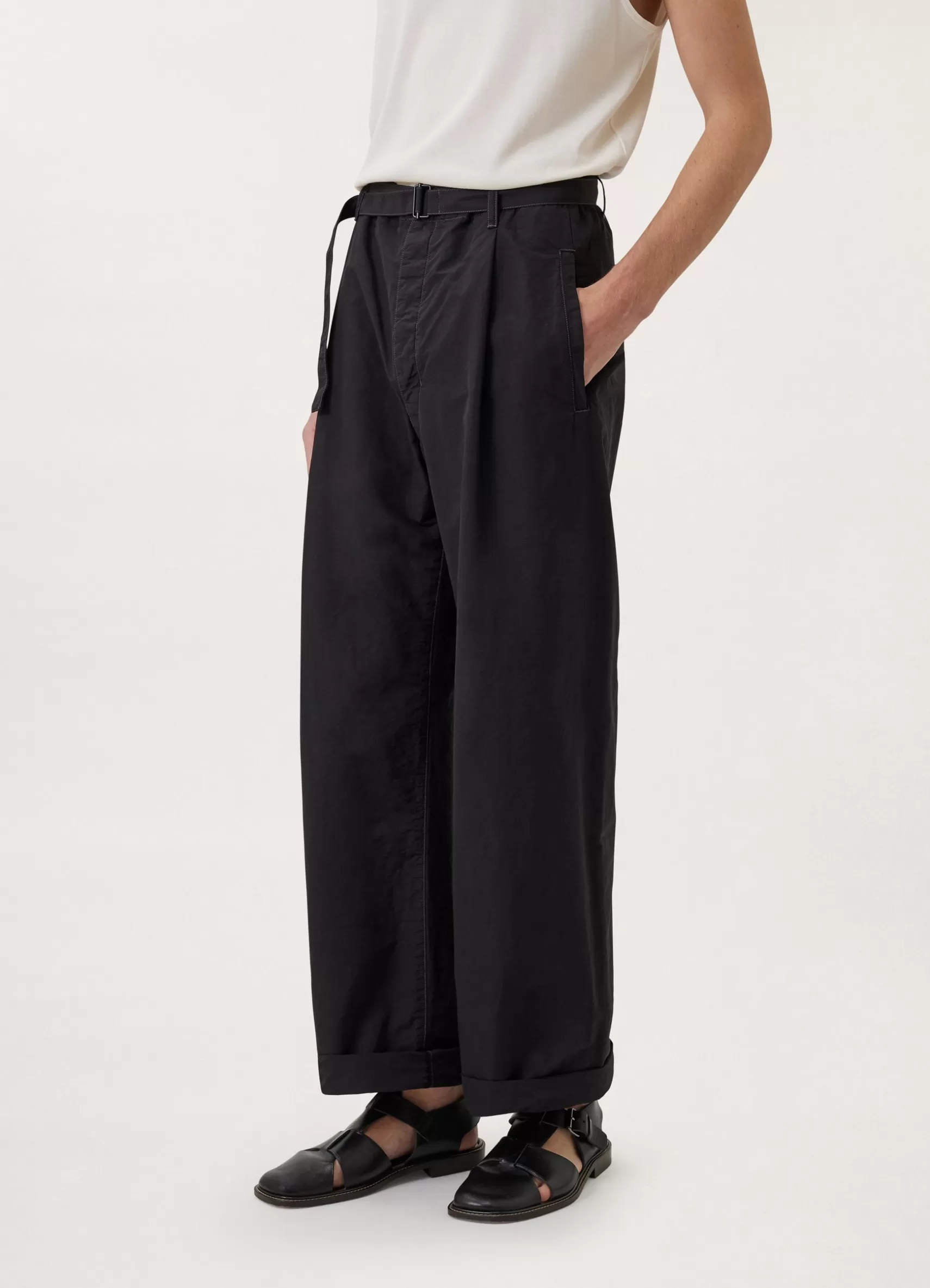 Belted Easy Pants<LEMAIRE Cheap