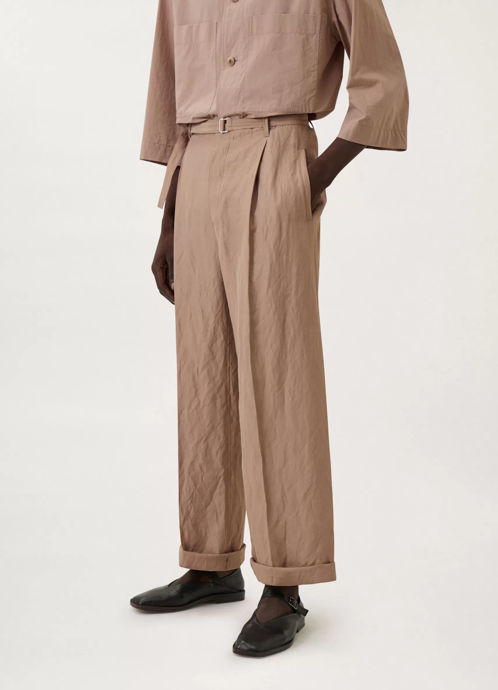 Belted Easy Pants<LEMAIRE Flash Sale