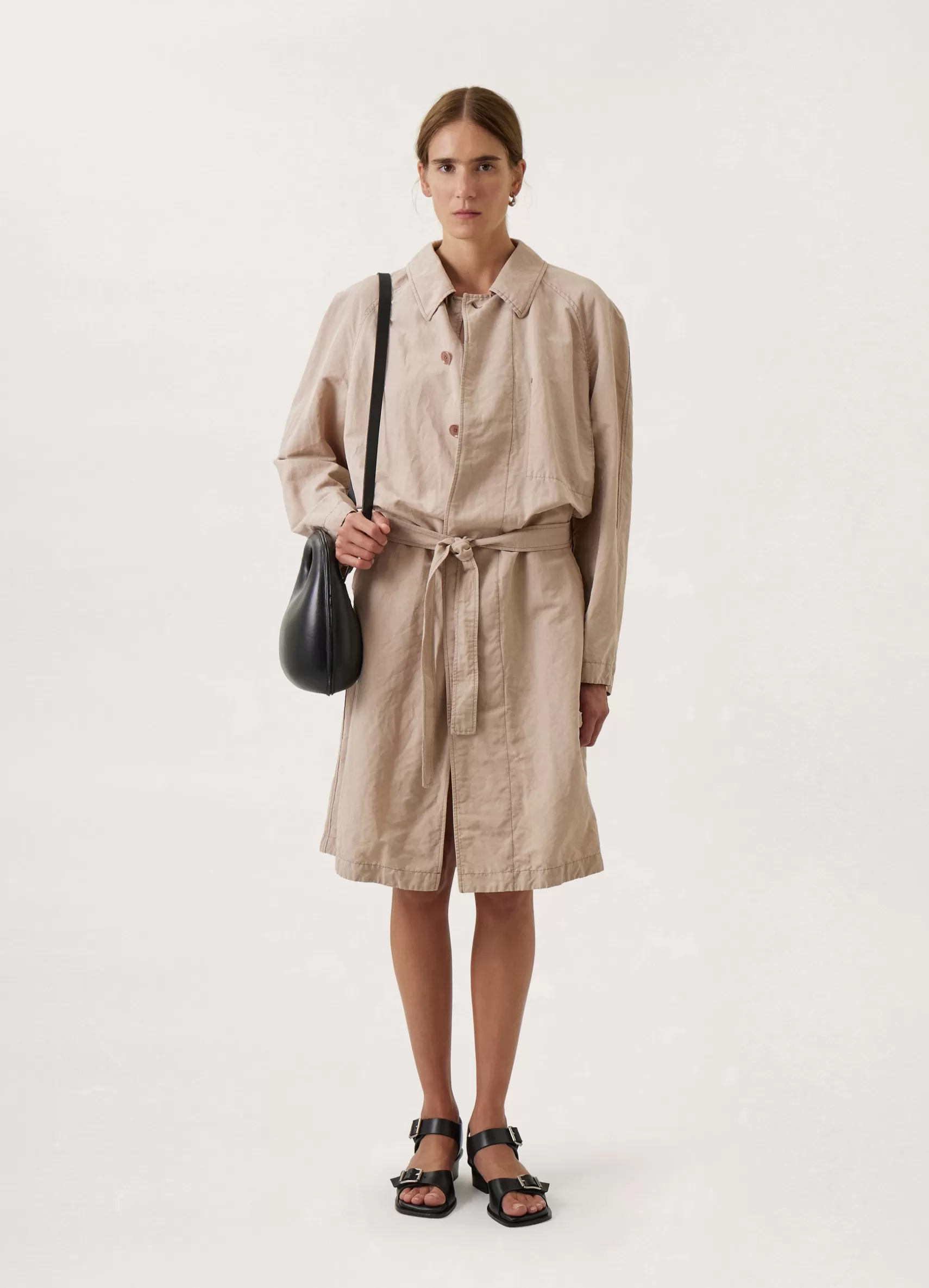 Belted Lightweight Coat<LEMAIRE Clearance