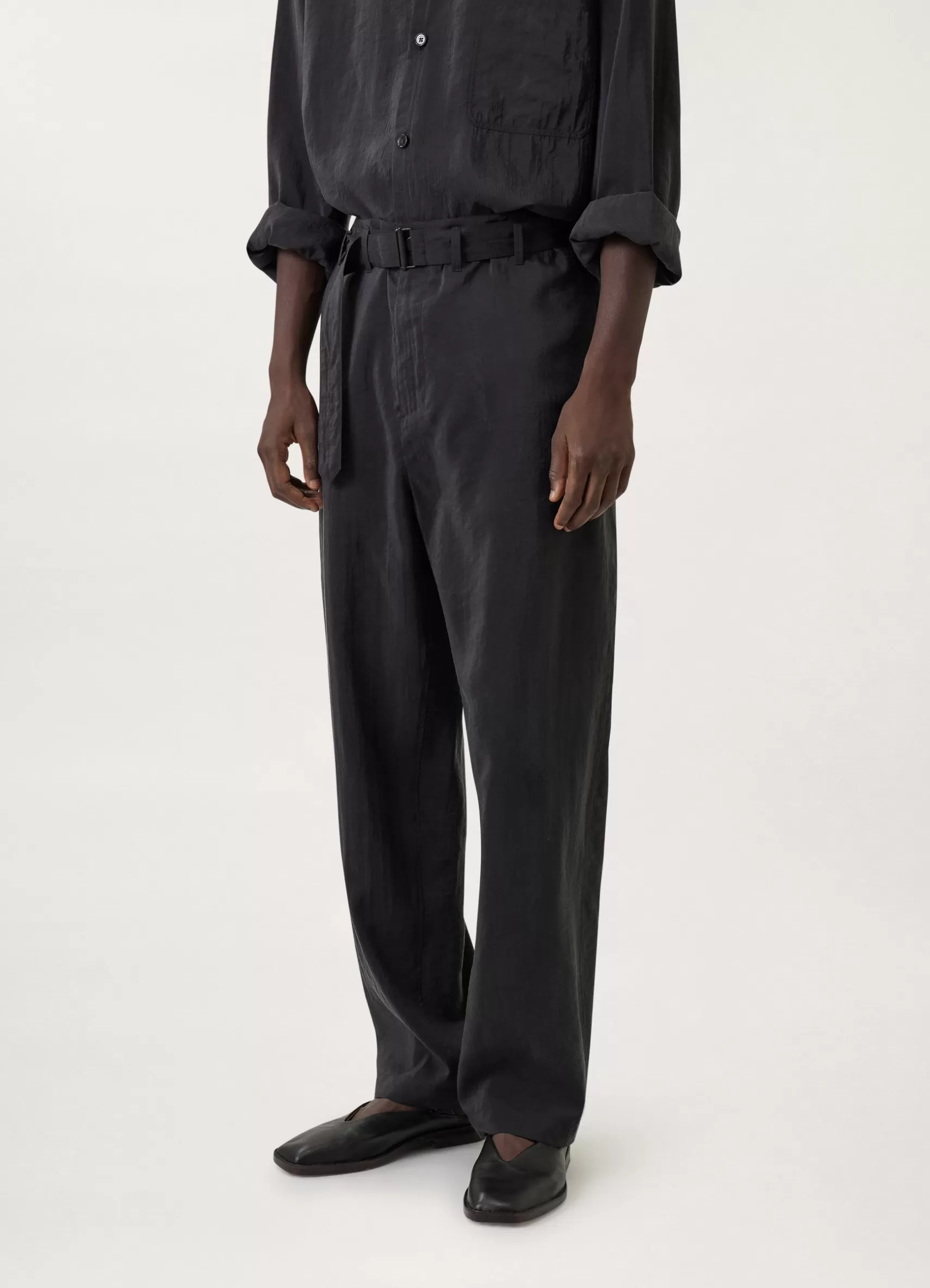 Belted Loose Pants<LEMAIRE Cheap