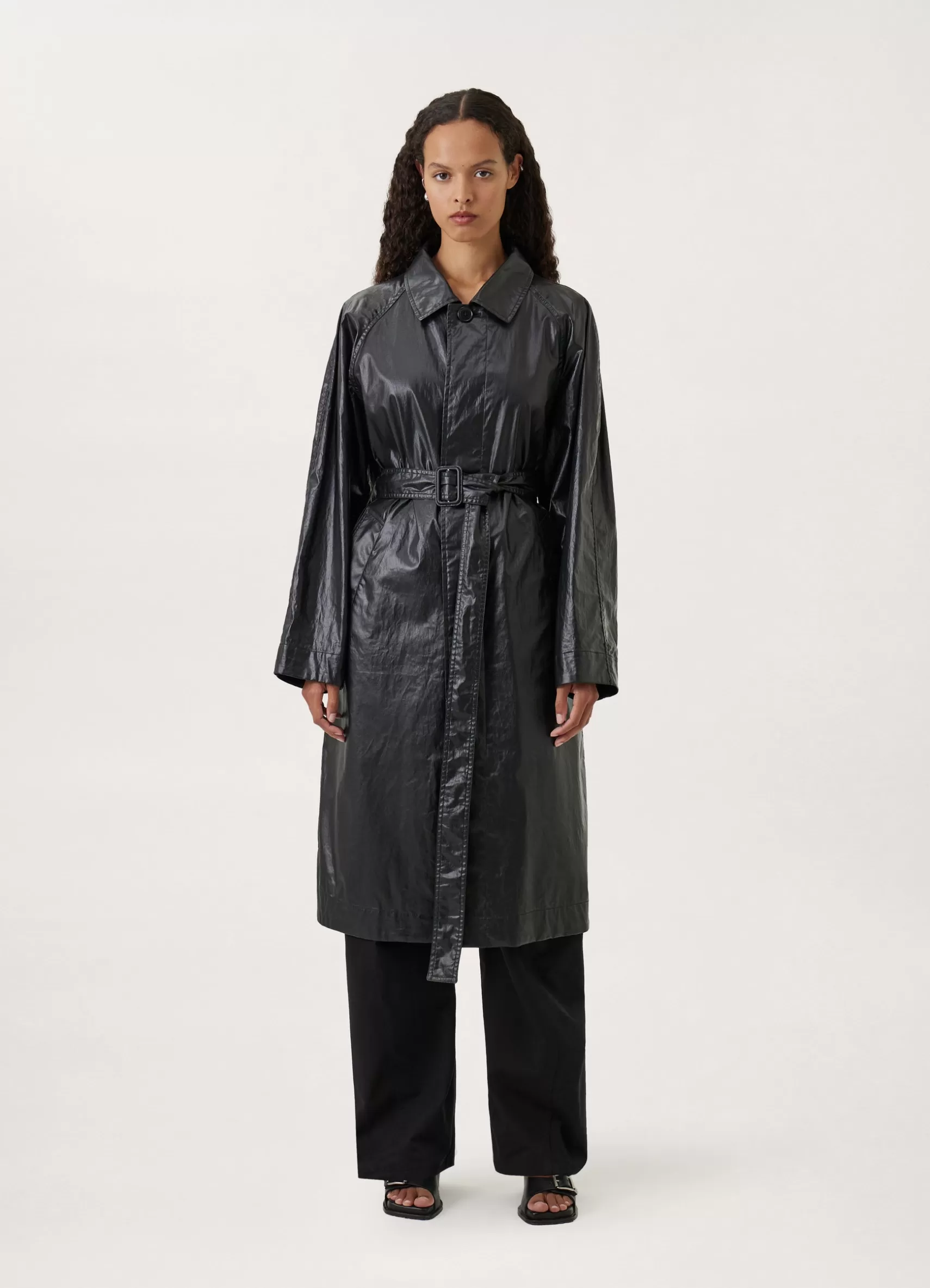 Belted Raincoat<LEMAIRE Shop