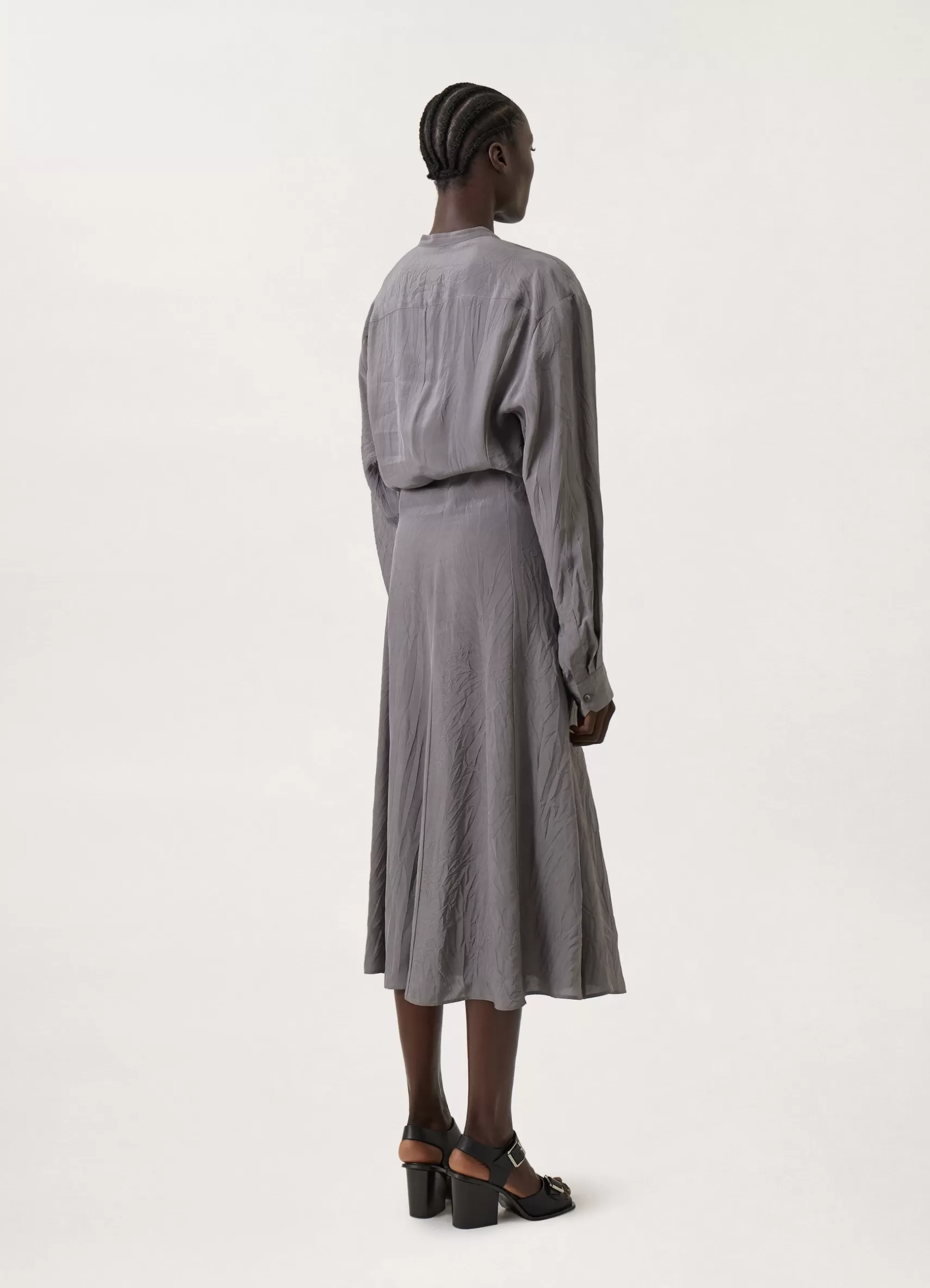 Gusset Collar Shirt Dress<LEMAIRE Store