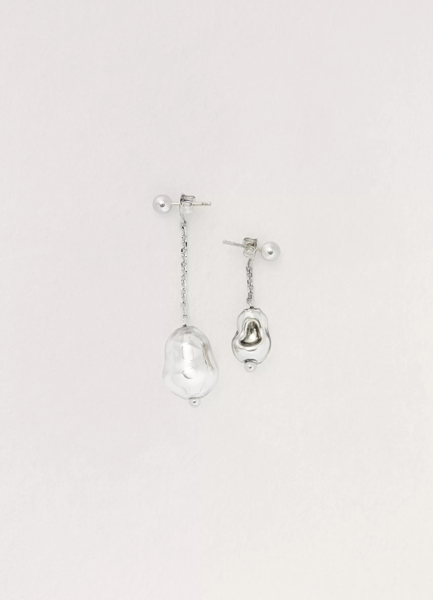 Pearl Asymmetrical Earrings<LEMAIRE Outlet