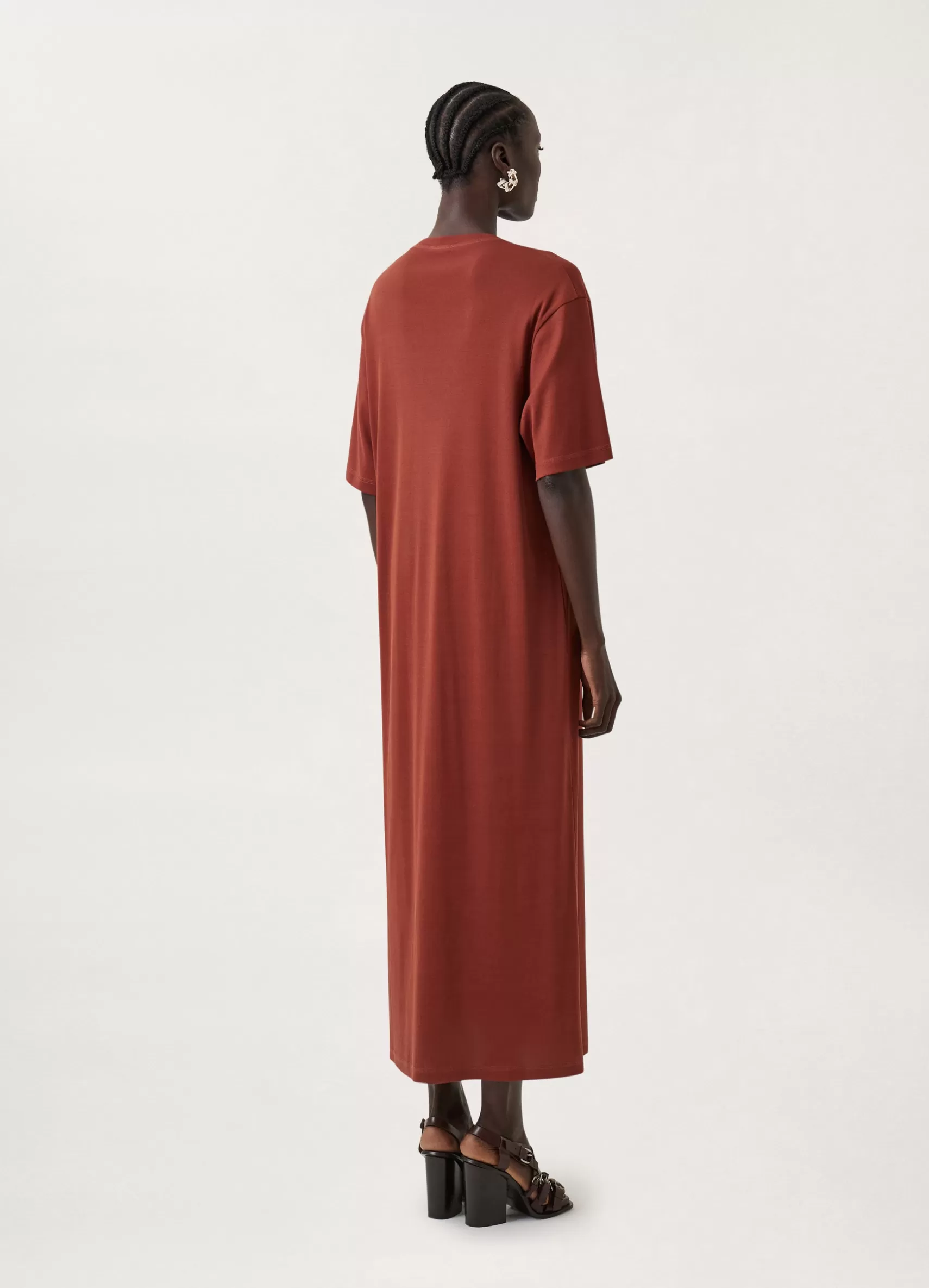 Rib T-Shirt Dress<LEMAIRE Sale