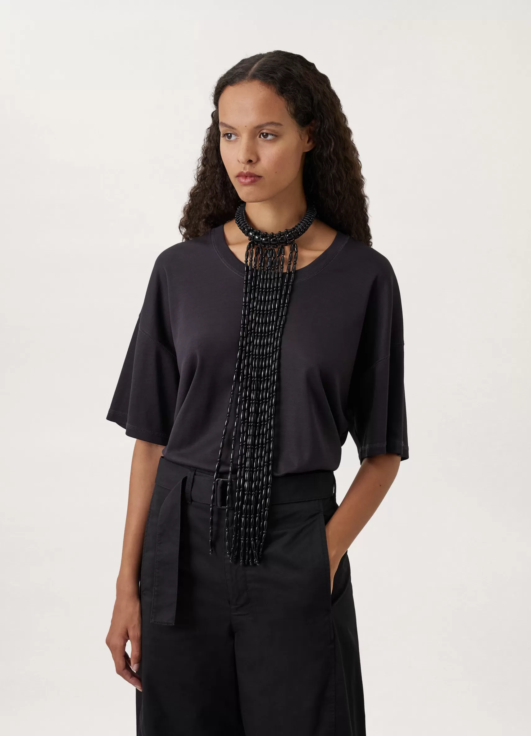 Tied Up Pearls Necklace<LEMAIRE Store