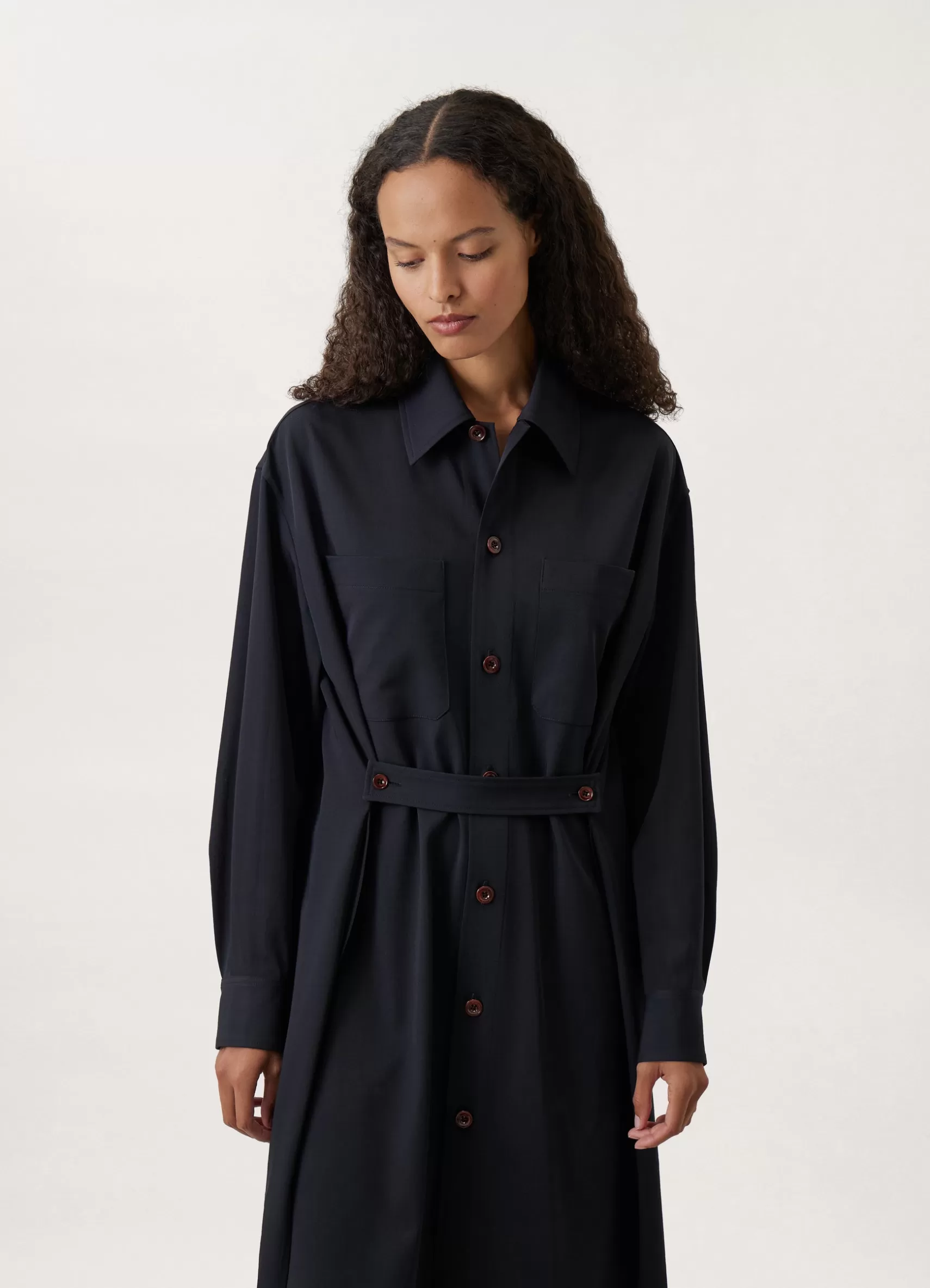 Two Pocket Shirt Dress<LEMAIRE Sale