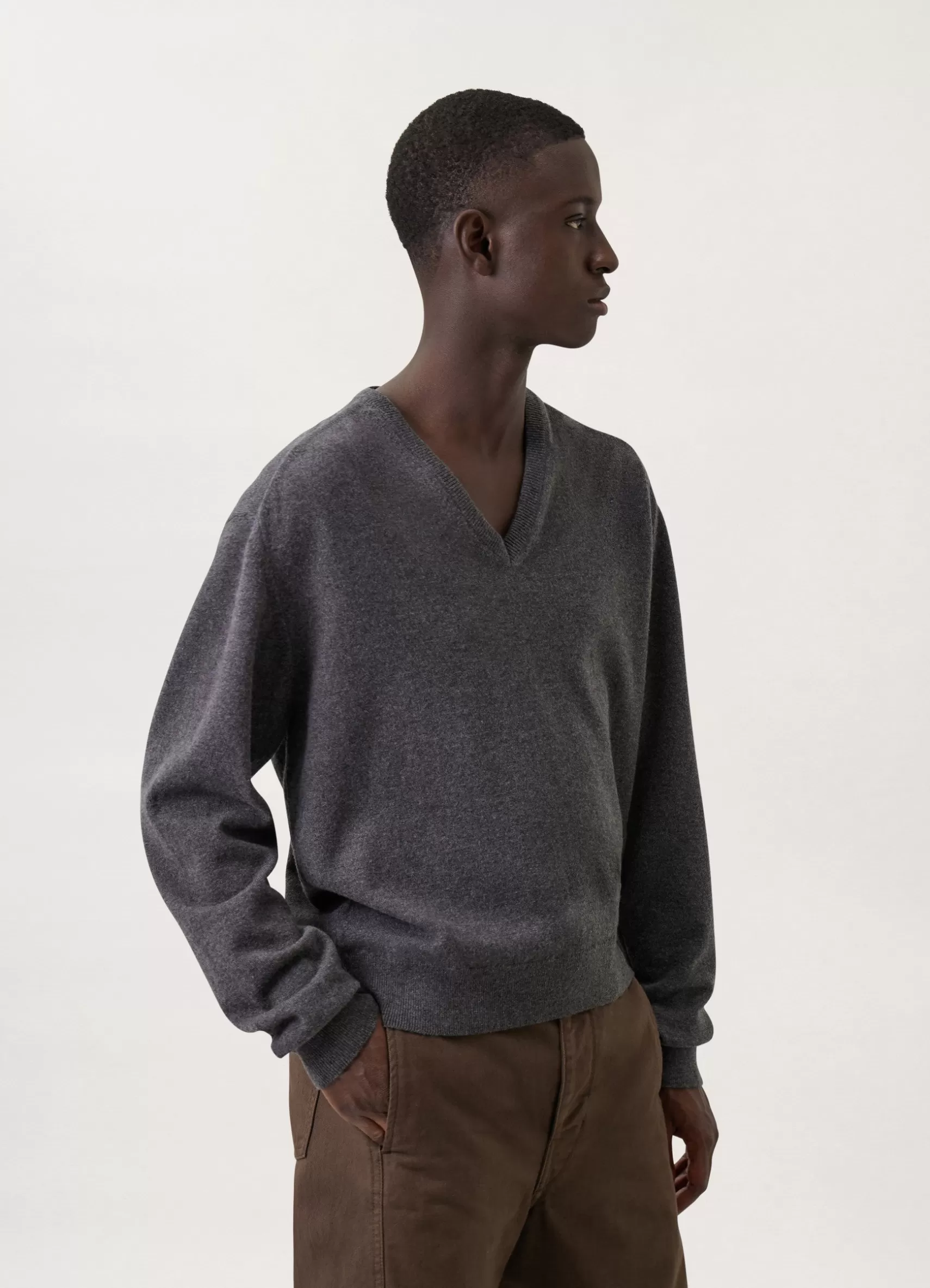 V-Neck Jumper<LEMAIRE Shop